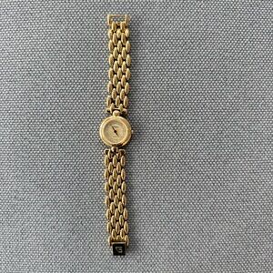 Gruen Gold-Tone Ladies Linked Bracelet Watch